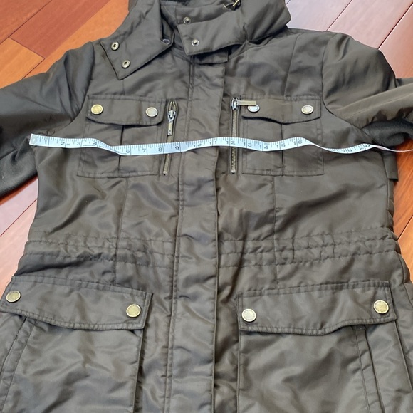 Olive Hooded Women's Jacket - Picture 6 of 6